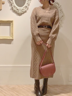 ヤマグチさん(レディース・157cm)の秋コーディネート