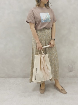 ヤマグチさん（レディース・157cm）の春コーディネート