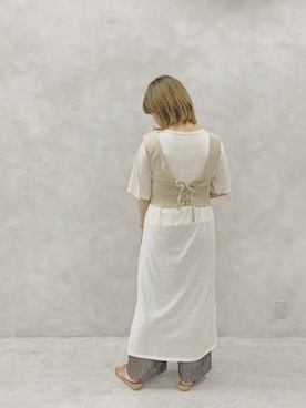 ヤマグチさん（レディース・157cm）の春コーディネート