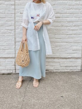 ヤマグチさん（レディース・157cm）の春コーディネート