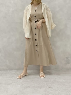 ヤマグチさん（レディース・157cm）の春コーディネート