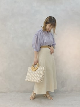 ヤマグチさん（レディース・157cm）の夏コーディネート