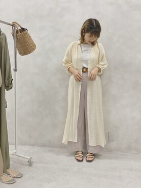 ヤマグチさん（レディース・157cm）の夏コーディネート