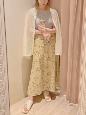 ヤマグチさん（レディース・157cm）の夏コーディネート