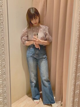 ヤマグチさん（レディース・157cm）の夏コーディネート