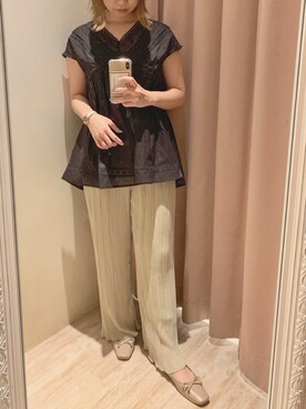 ヤマグチさん(レディース・157cm)の夏コーディネート