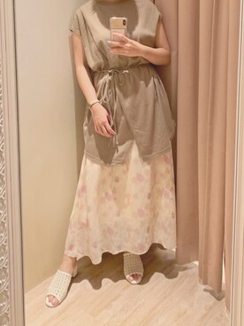 ヤマグチさん（レディース・157cm）の夏コーディネート