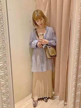 ヤマグチさん（レディース・157cm）の夏コーディネート