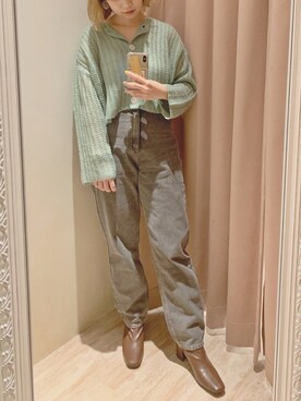 ヤマグチさん（レディース・157cm）の秋コーディネート