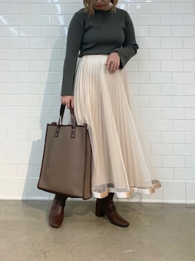 ヤマグチさん(レディース・157cm)の秋コーディネート