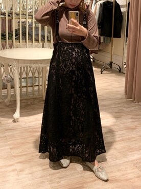 ヤマグチさん（レディース・157cm）の秋コーディネート