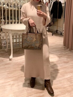 ヤマグチさん（レディース・157cm）の秋コーディネート