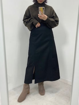 ヤマグチさん（レディース・157cm）の秋コーディネート