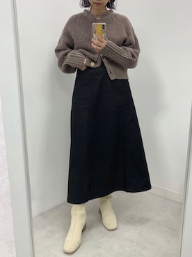 ヤマグチさん（レディース・157cm）の秋コーディネート