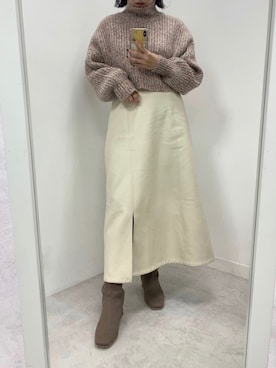 ヤマグチさん（レディース・157cm）の秋コーディネート