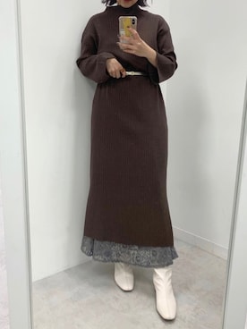 ヤマグチさん（レディース・157cm）の秋コーディネート