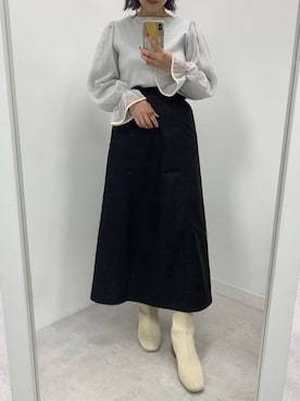 ヤマグチさん（レディース・157cm）の秋コーディネート