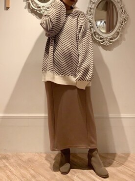 ヤマグチさん（レディース・157cm）の秋コーディネート