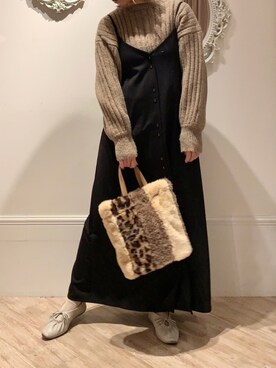 ヤマグチさん（レディース・157cm）の秋コーディネート