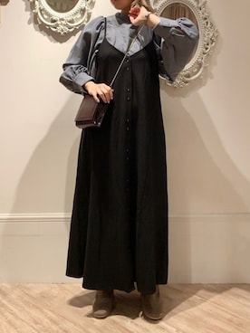 ヤマグチさん（レディース・157cm）の秋コーディネート