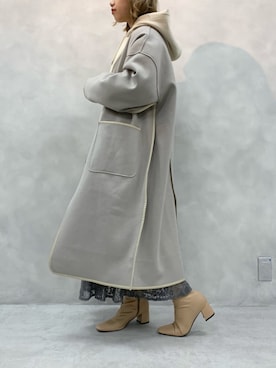 ヤマグチさん（レディース・157cm）の冬コーディネート