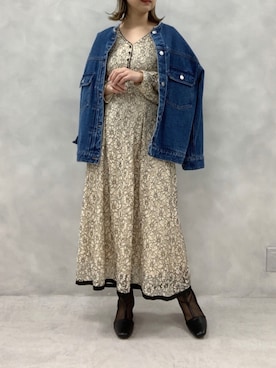 ヤマグチさん（レディース・157cm）の冬コーディネート