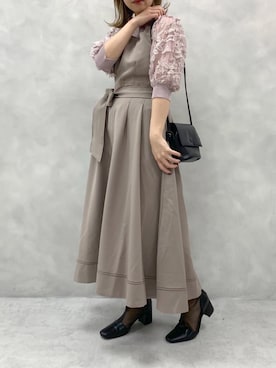 ヤマグチさん（レディース・157cm）の春コーディネート