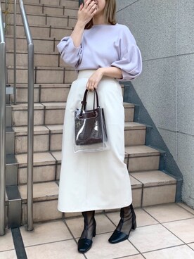 ヤマグチさん（レディース・157cm）の春コーディネート