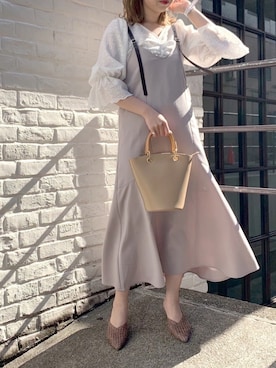 ヤマグチさん（レディース・157cm）の春コーディネート