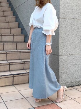 ヤマグチさん（レディース・157cm）の春コーディネート