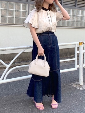 ヤマグチさん（レディース・157cm）の春コーディネート