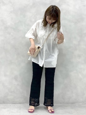 ヤマグチさん（レディース・157cm）の春コーディネート