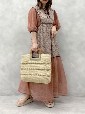 ヤマグチさん（レディース・157cm）の夏コーディネート