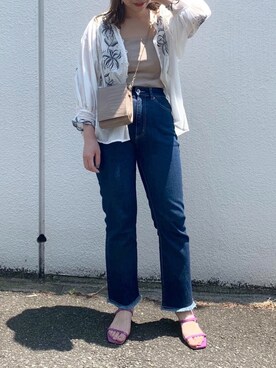 ヤマグチさん（レディース・157cm）の夏コーディネート