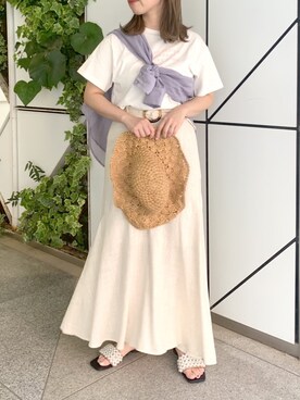 ヤマグチさん（レディース・157cm）の夏コーディネート