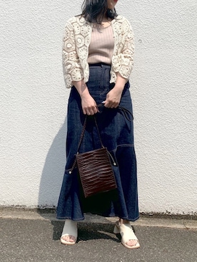 ヤマグチさん（レディース・157cm）の夏コーディネート