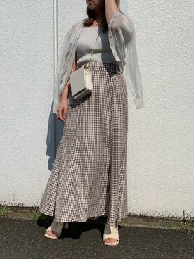 ヤマグチさん（レディース・157cm）の夏コーディネート