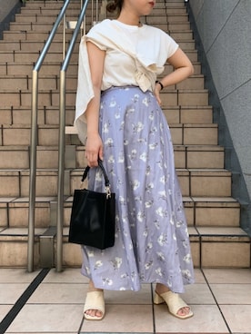 ヤマグチさん（レディース・157cm）の夏コーディネート