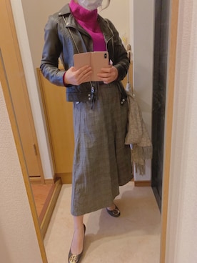 「TORY BURCH（トリーバーチ）のアイテム（パンプス）」を使った、yuriさん（レディース・157cm）の春コーディネート