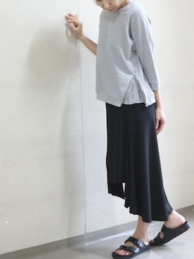 「No issues.（ノー イシューズ）のアイテム」を使った、matsucoさん（レディース・163cm）の春コーディネート