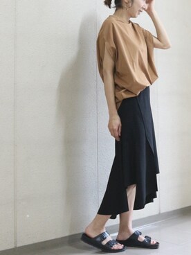 「No issues.（ノー イシューズ）のアイテム」を使った、matsucoさん（レディース・163cm）の春コーディネート