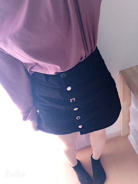 Saku🌷︎骨格ストレートさん（レディース・158cm）の春コーディネート