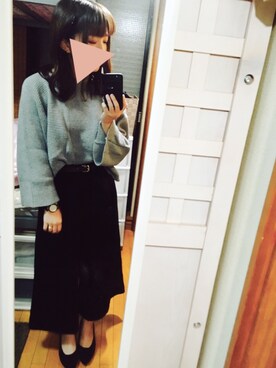 「ASBee（アスビー）のアイテム（パンプス）」を使った、rinさん（レディース・144cm）の秋コーディネート