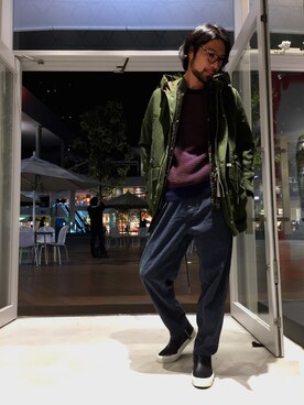 モッズコートを使った ラゾーナ川崎 のメンズ人気ファッションコーディネート Wear