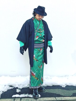 masakimono使用（Dr.Martens）的時尚穿搭