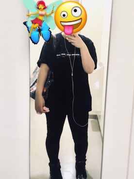 「FOREVER 21（フォーエバー トゥエンティーワン）のアイテム（スニーカー）」を使った、あんこさん（レディース・160cm）の秋コーディネート