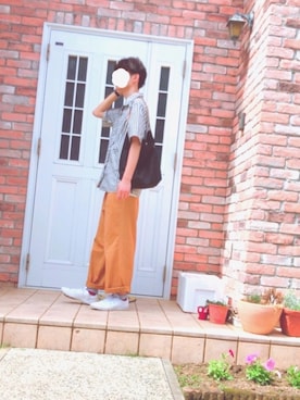 公さん（メンズ・178cm）の夏コーディネート