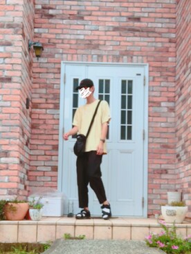 公さん（メンズ・180cm）の夏コーディネート