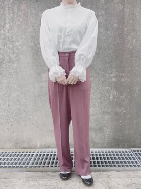 𝗮𝗼𝗶さん（レディース・159cm）の秋コーディネート