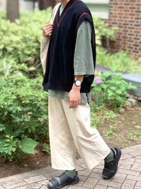 junyaさん（メンズ・175cm）の夏コーディネート